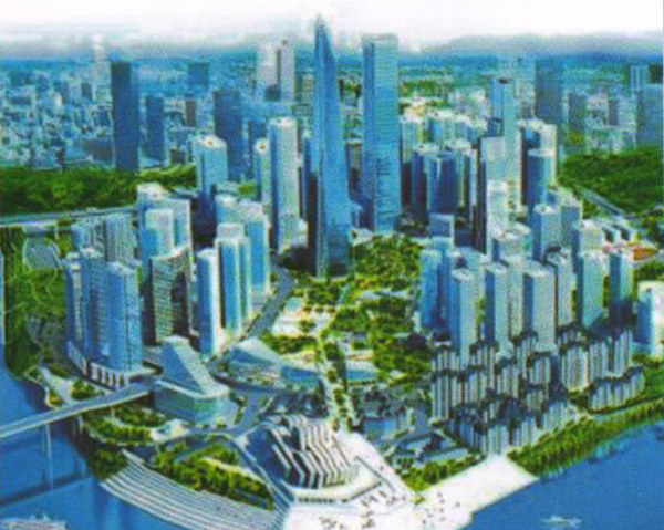 重庆江北城中央商务区（CBD）道路新建工程
